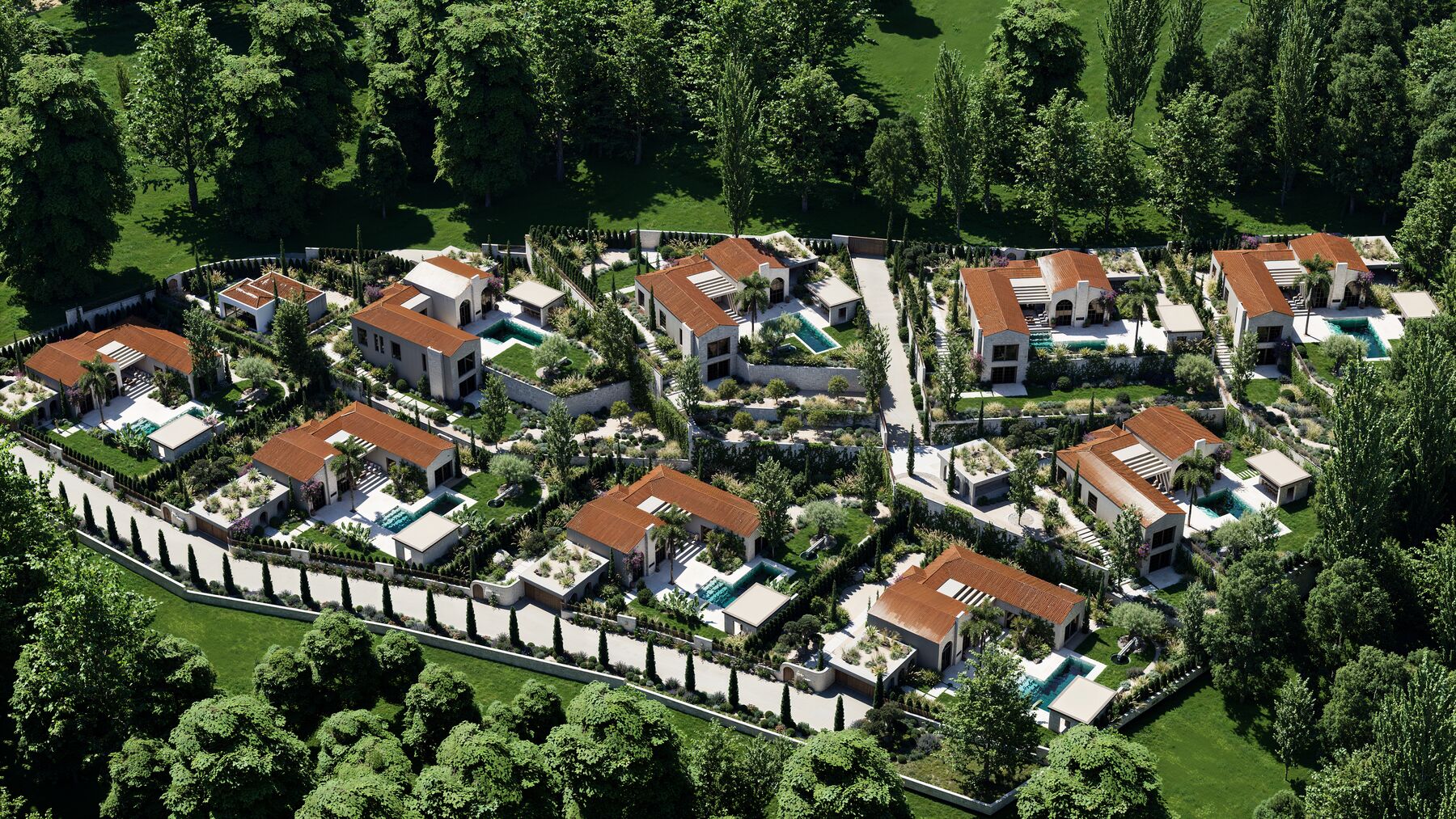 Fia Vadi villa 3D görseli 1