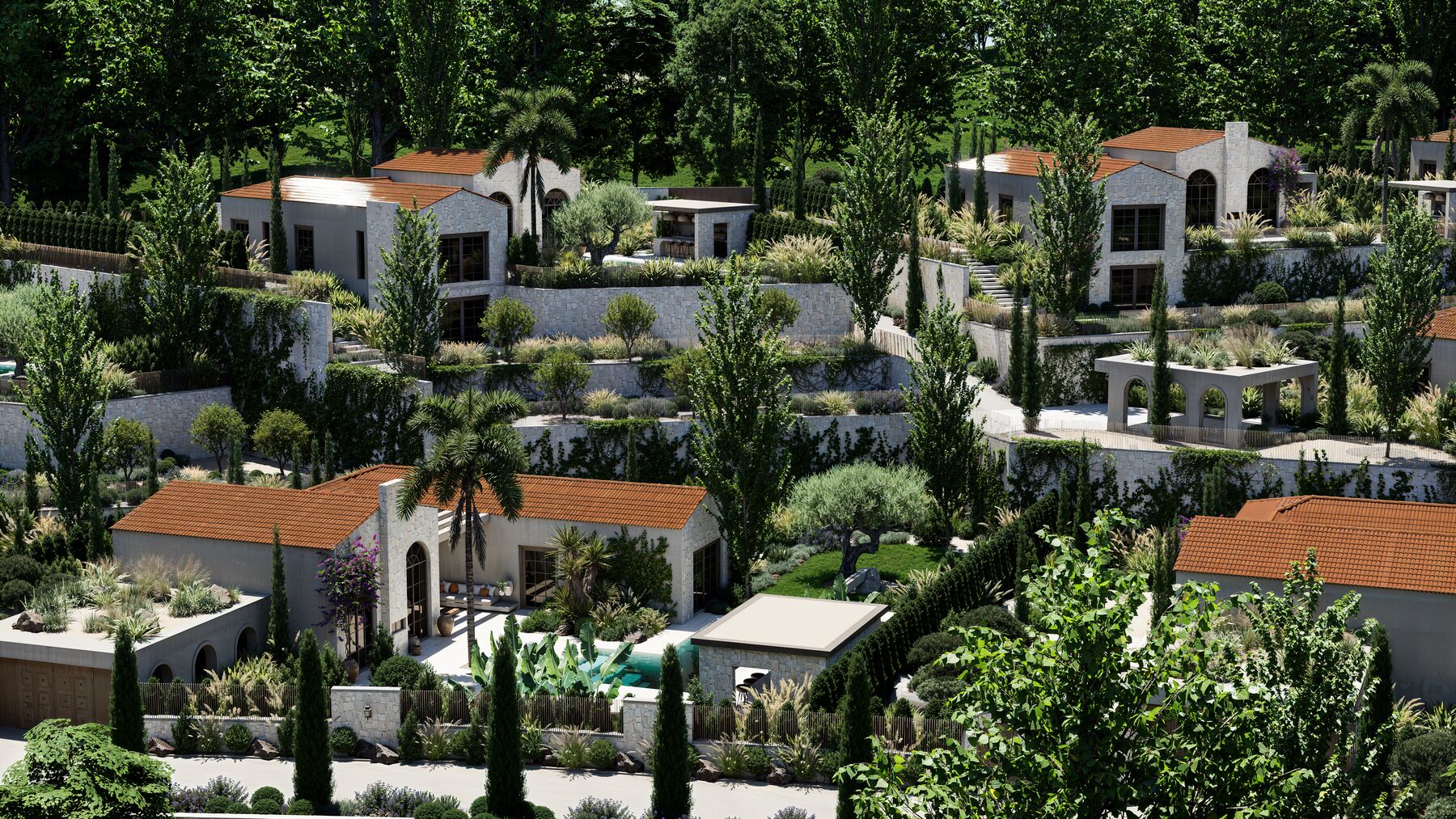 Fia Vadi villa 3D görseli 16