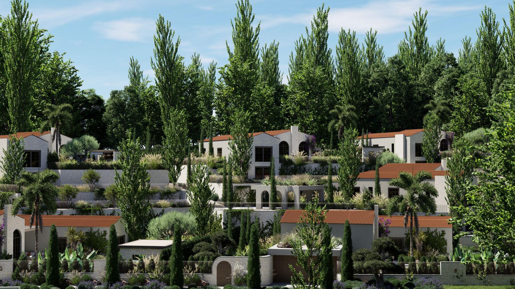 Fia Vadi villa 3D görseli 19