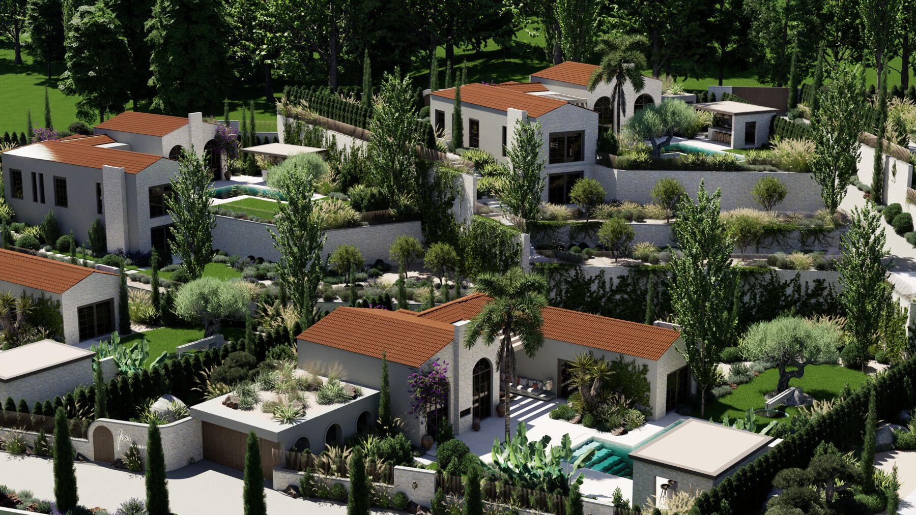 Fia Vadi villa 3D görseli 20