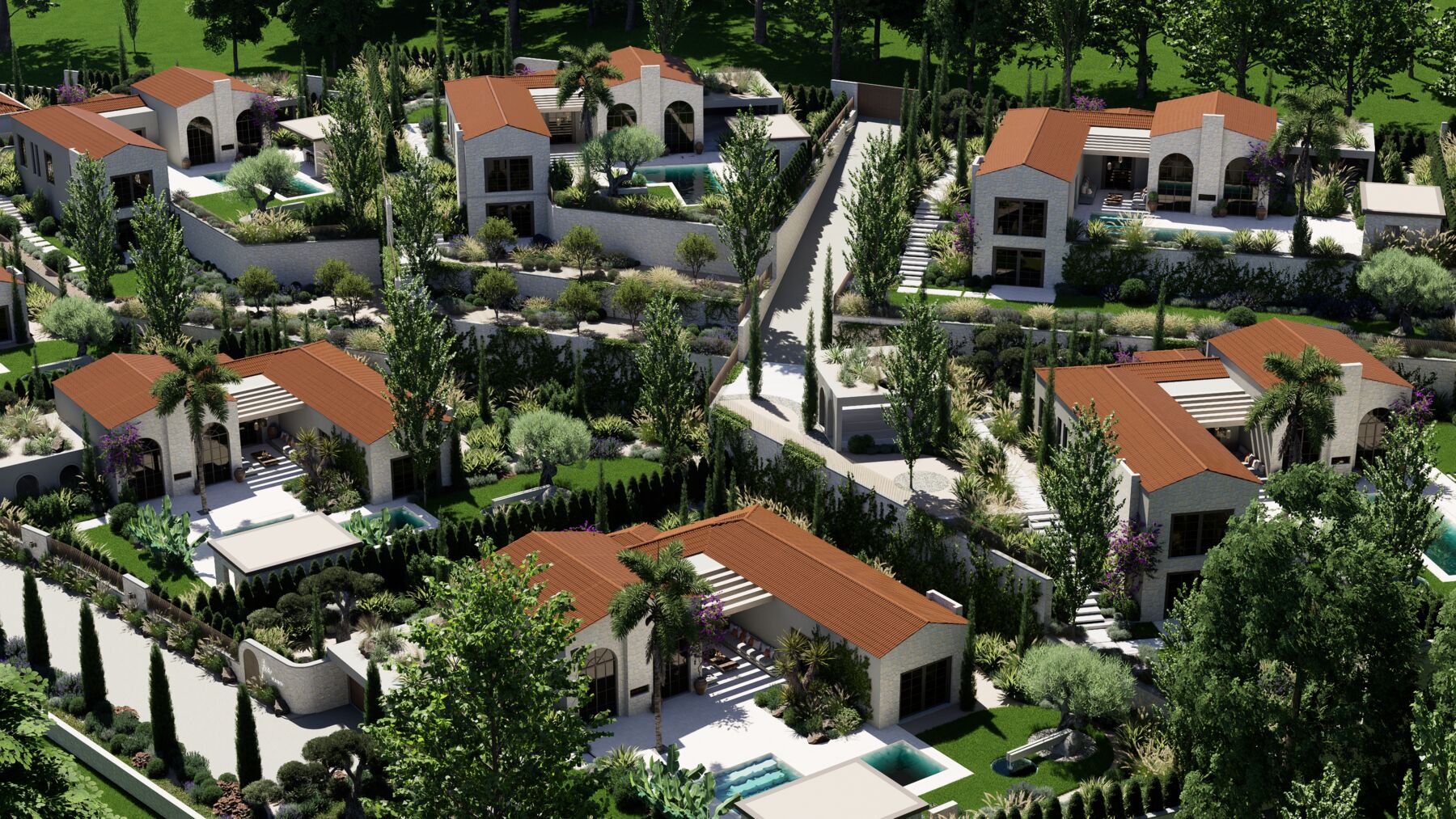 Fia Vadi villa 3D görseli 21