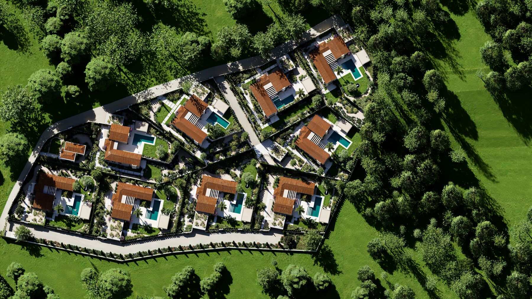 Fia Vadi villa 3D görseli 22