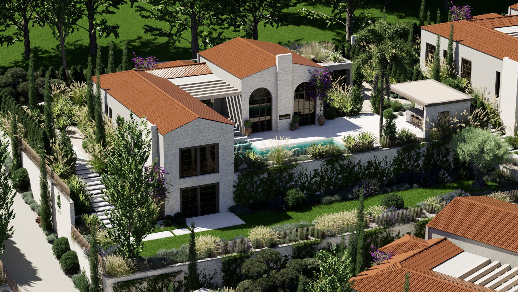 Fia Vadi villa 3D görseli 35