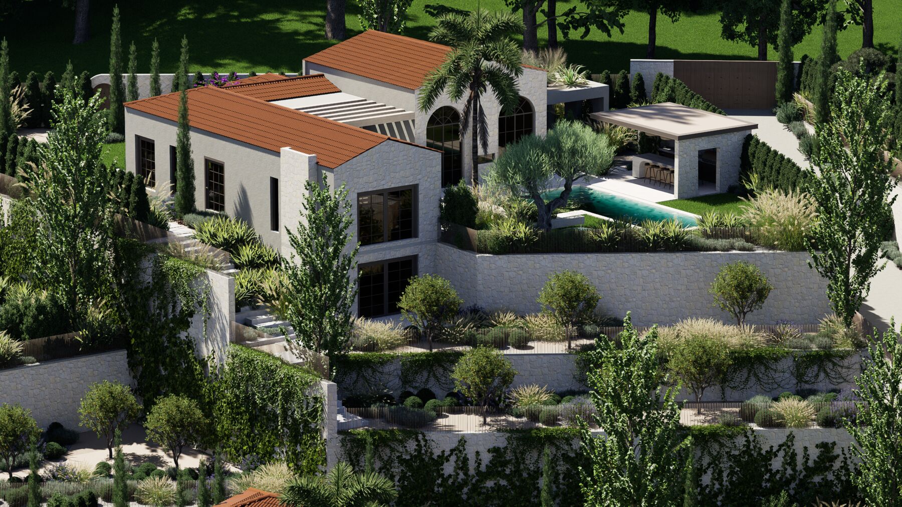 Fia Vadi villa 3D görseli 37