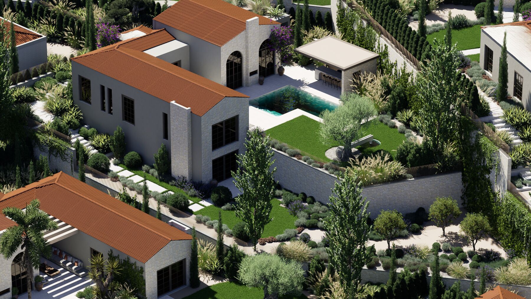 Fia Vadi villa 3D görseli 40